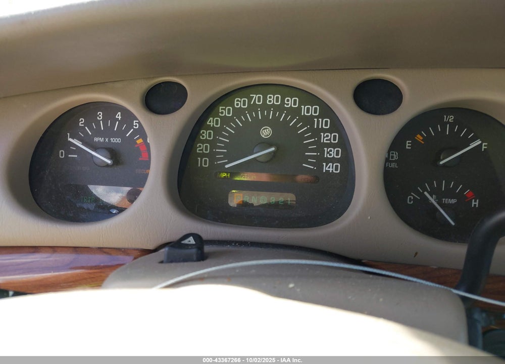 2002 BUICK LESABRE CUSTOM VIN: 1G4HP54K924201443