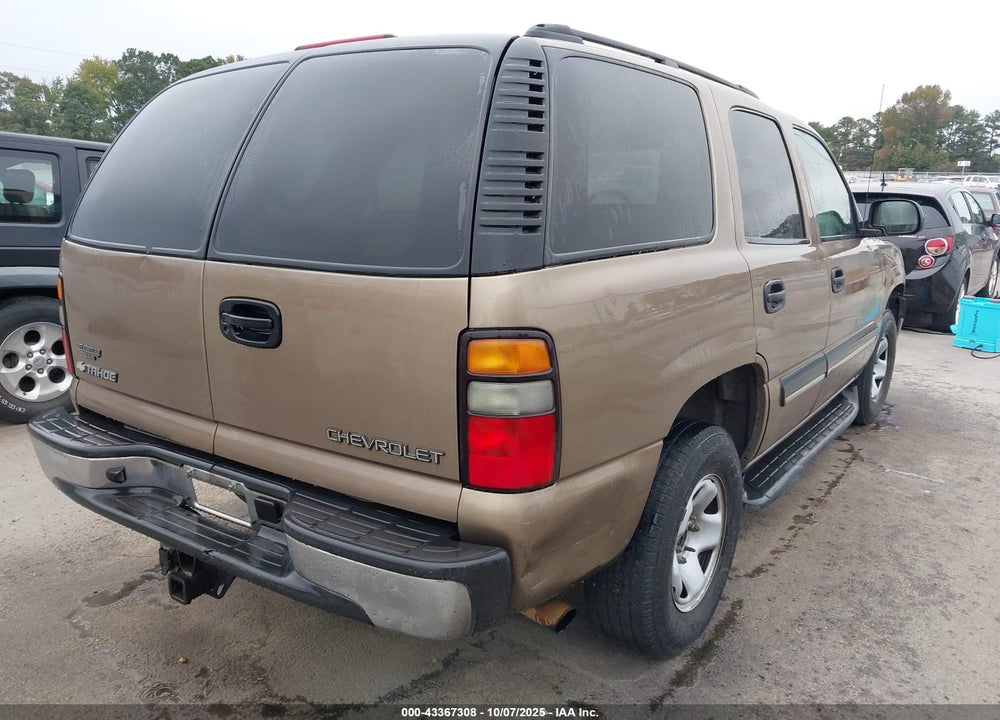 2004 CHEVROLET TAHOE VIN: 1GNEC13Z34J190705