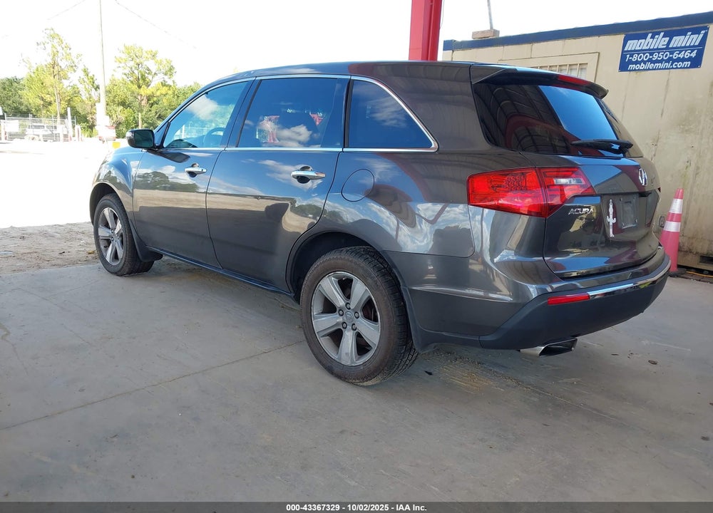 2011 ACURA MDX TECHNOLOGY PACKAGE VIN: 2HNYD2H68BH524792