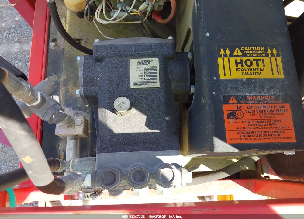 2014 COYOTE MFG HOTSY VIN: 4C9BU1016FL080366
