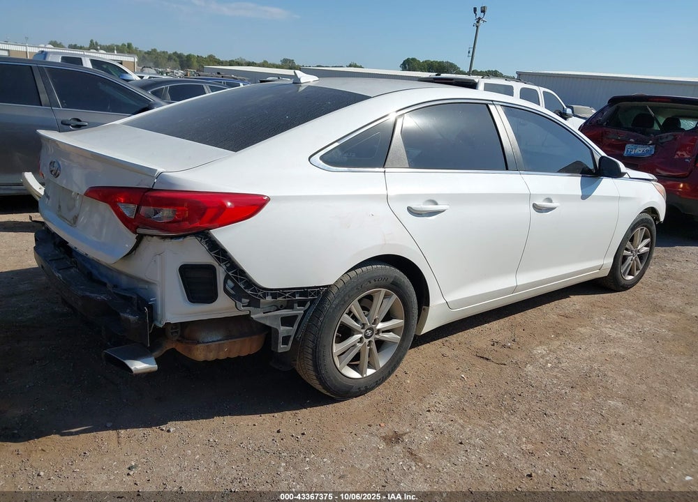 2017 HYUNDAI SONATA VIN: 5NPE24AF7HH495872
