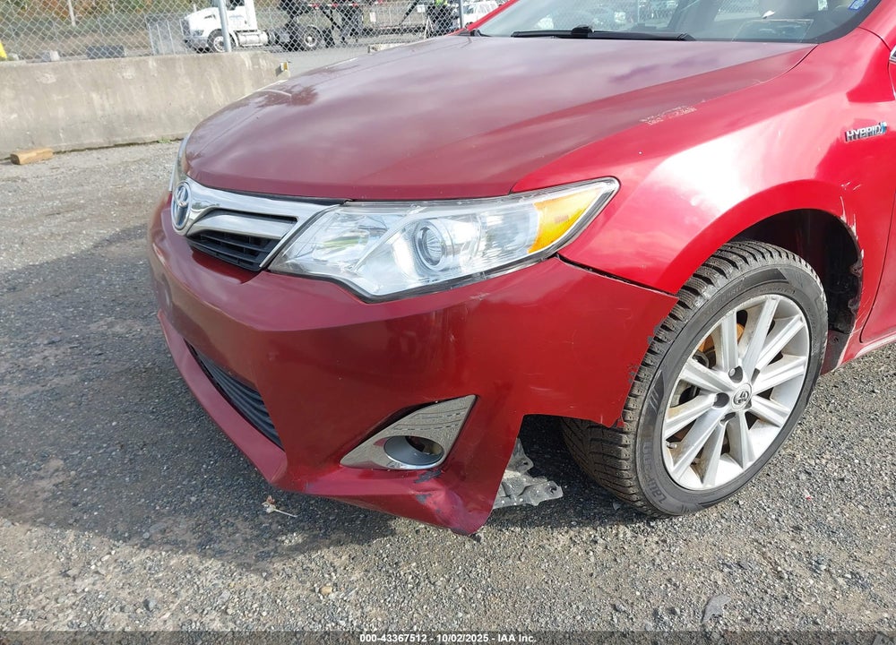 2012 TOYOTA CAMRY HYBRID XLE VIN: 4T1BD1FK3CU011692