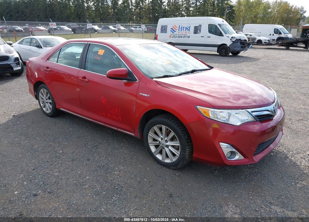 2012 TOYOTA CAMRY HYBRID XLE VIN: 4T1BD1FK3CU011692