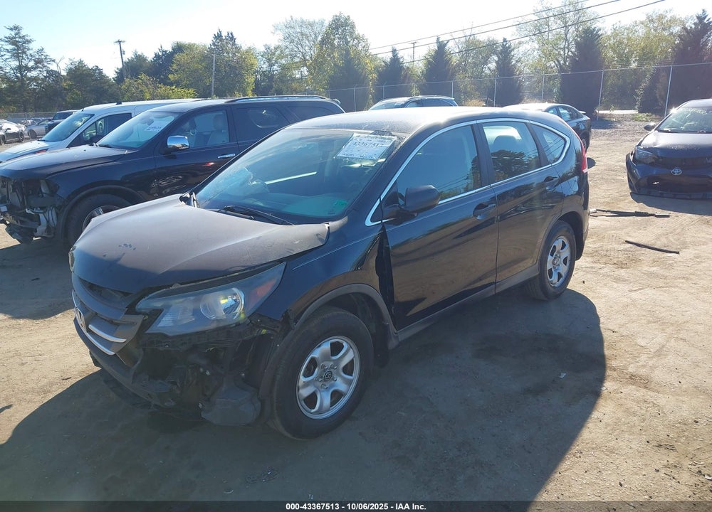 2014 HONDA CR-V LX VIN: 2HKRM3H38EH565358
