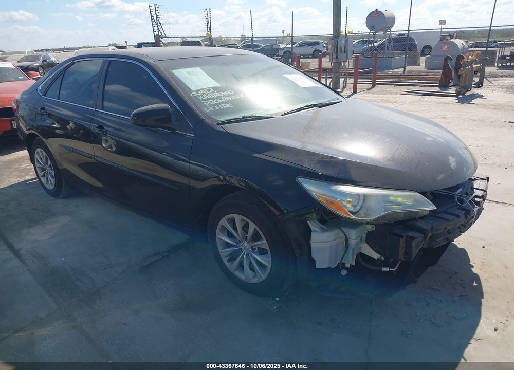 2015 TOYOTA CAMRY LE VIN: 4T1BF1FK5FU485772
