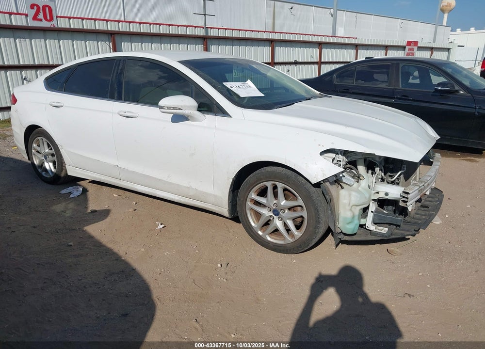 2016 FORD FUSION SE VIN: 3FA6P0H7XGR317596