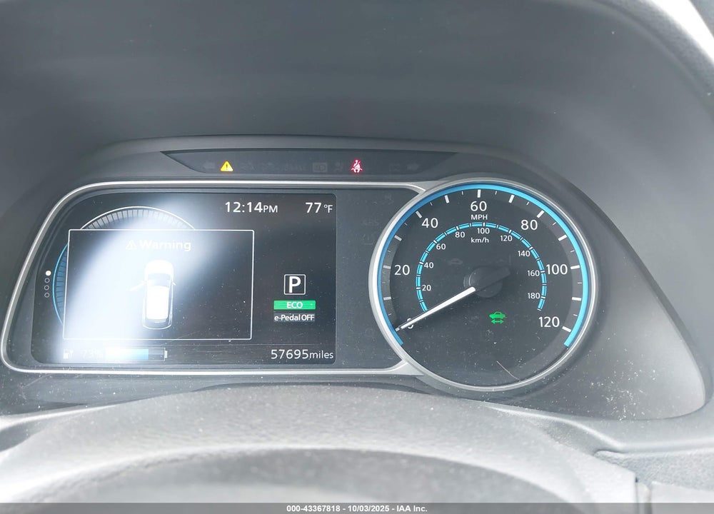 2020 NISSAN LEAF S 40 KWH VIN: 1N4AZ1BP3LC310825
