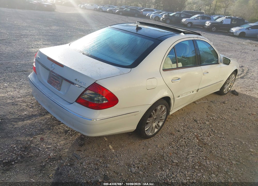 2008 MERCEDES-BENZ E 350 4MATIC VIN: WDBUF87X78B330458