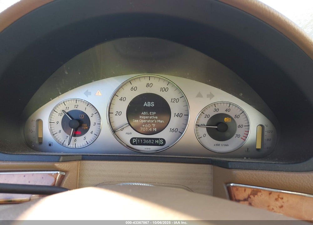 2008 MERCEDES-BENZ E 350 4MATIC VIN: WDBUF87X78B330458
