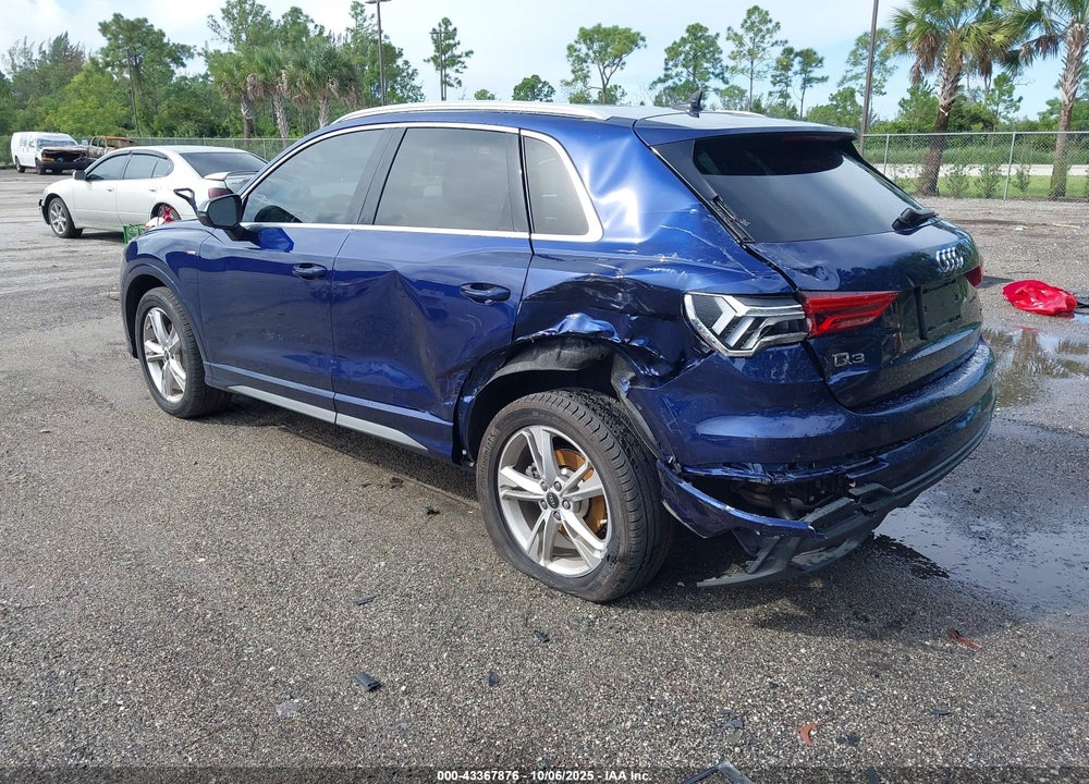 2023 AUDI Q3 PREMIUM PLUS 45 TFSI S LINE QUATTRO TIPTRONIC VIN: WA1EECF33P1038217