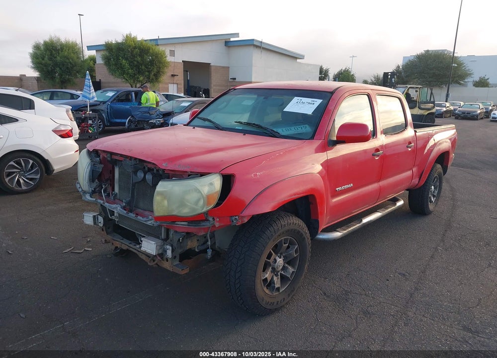 2005 TOYOTA TACOMA PRERUNNER V6 VIN: 5TEKU72N35Z109770