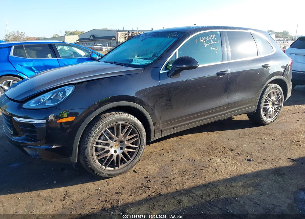 2017 PORSCHE CAYENNE S VIN: WP1AB2A26HLA52834