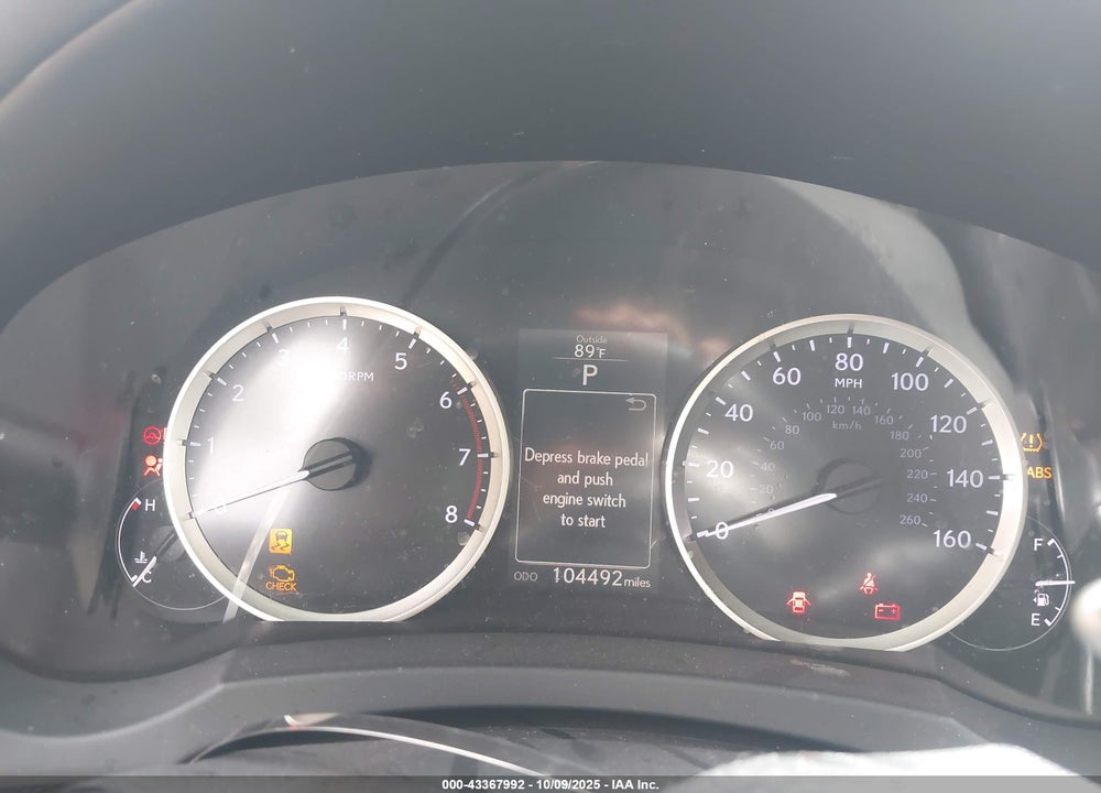2016 LEXUS IS 200T VIN: JTHBA1D24G5028225