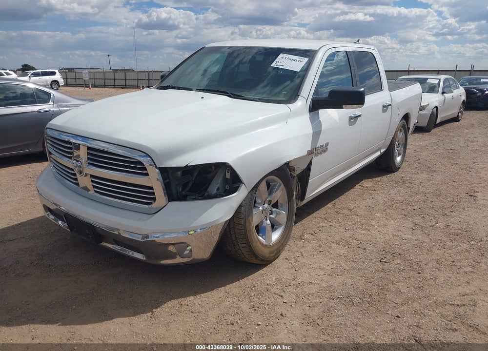 2014 RAM 1500 LONE STAR VIN: 1C6RR6LT7ES164984