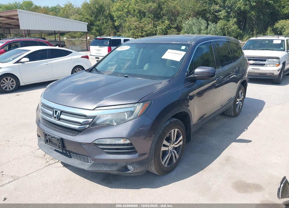 2017 HONDA PILOT EX-L VIN: 5FNYF5H75HB041348