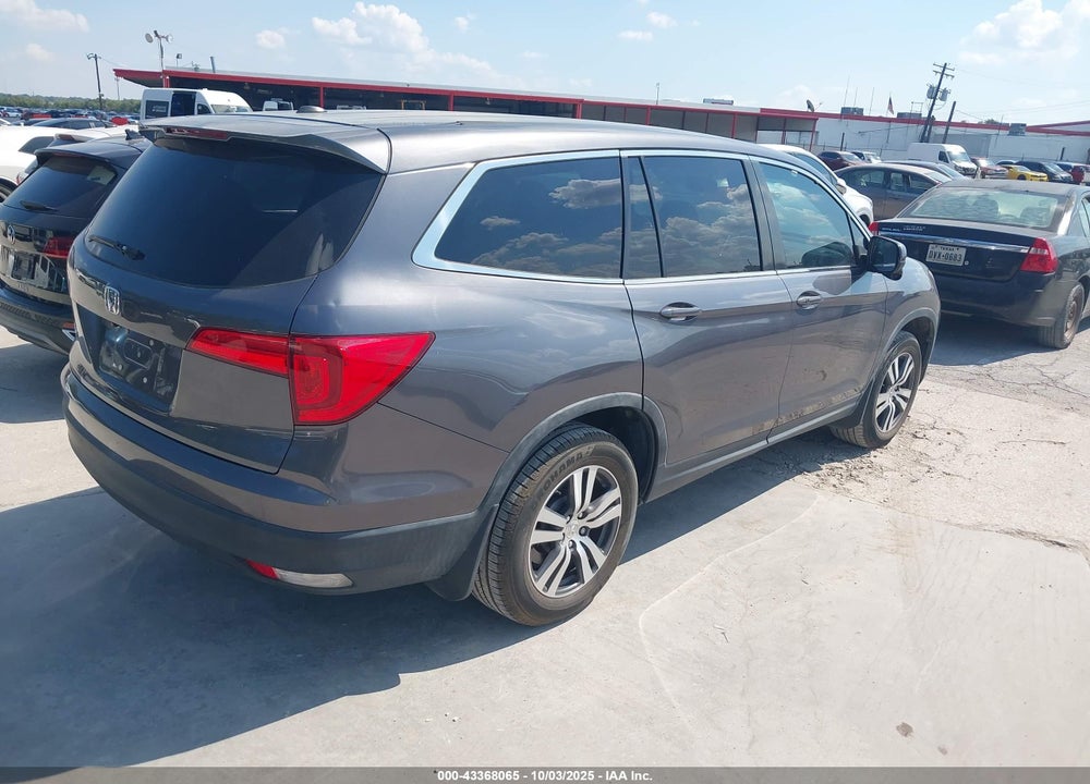 2017 HONDA PILOT EX-L VIN: 5FNYF5H75HB041348
