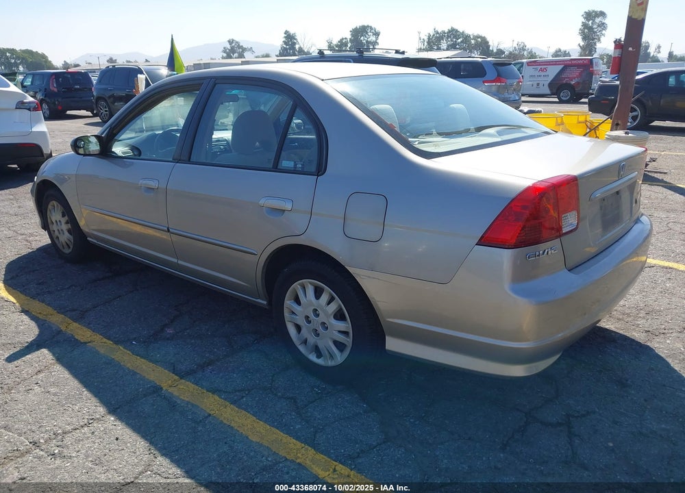 2004 HONDA CIVIC LX VIN: 2HGES16544H573804