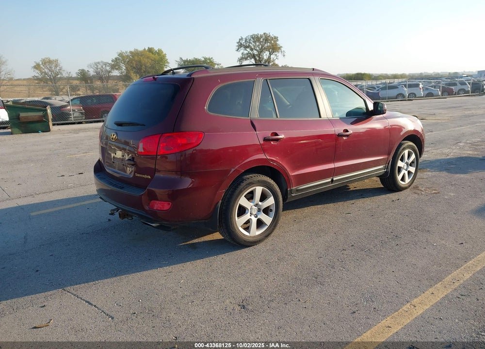 2007 HYUNDAI SANTA FE LIMITED/SE VIN: 5NMSH13E87H119648