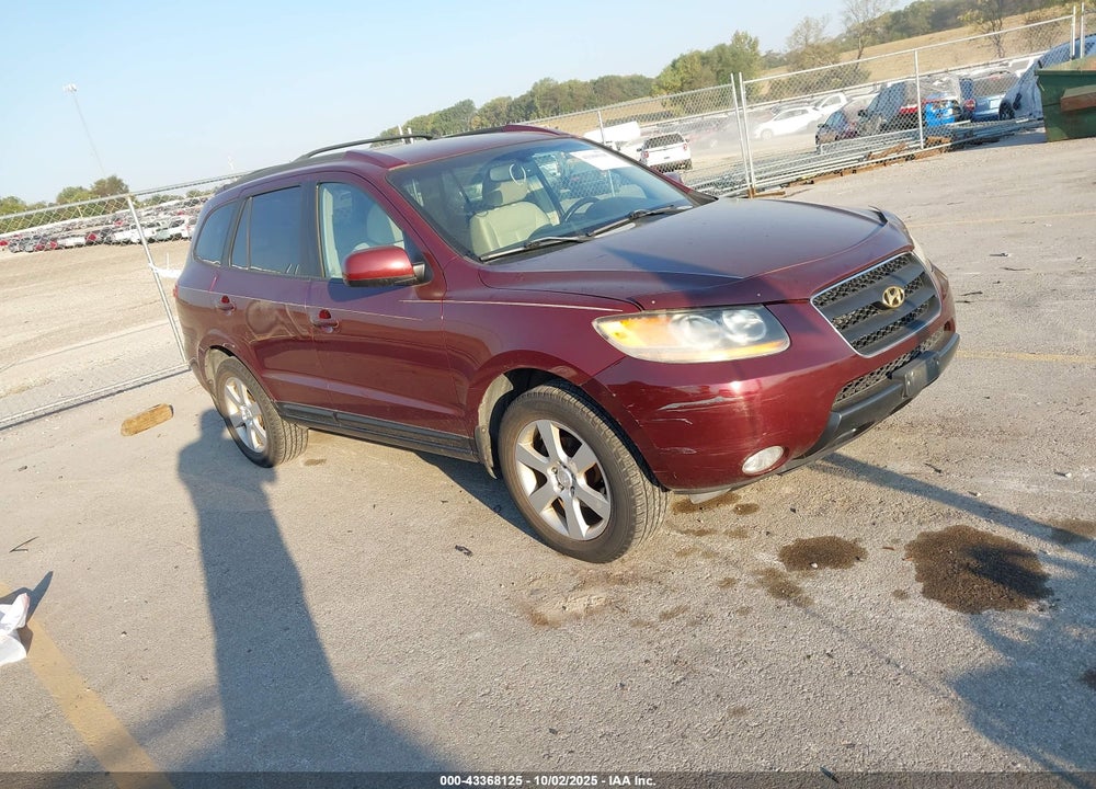 2007 HYUNDAI SANTA FE LIMITED/SE VIN: 5NMSH13E87H119648