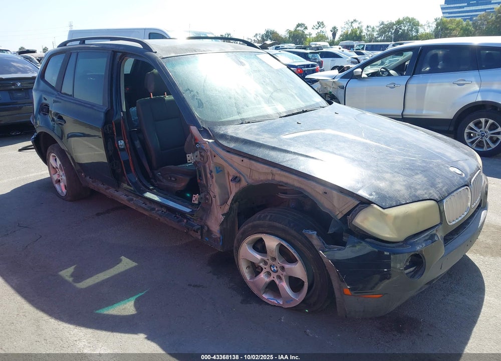 2008 BMW X3 3.0SI VIN: WBXPC93478WJ03386