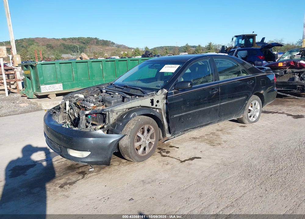 2005 TOYOTA CAMRY VIN: 4T1BF30K55U106482