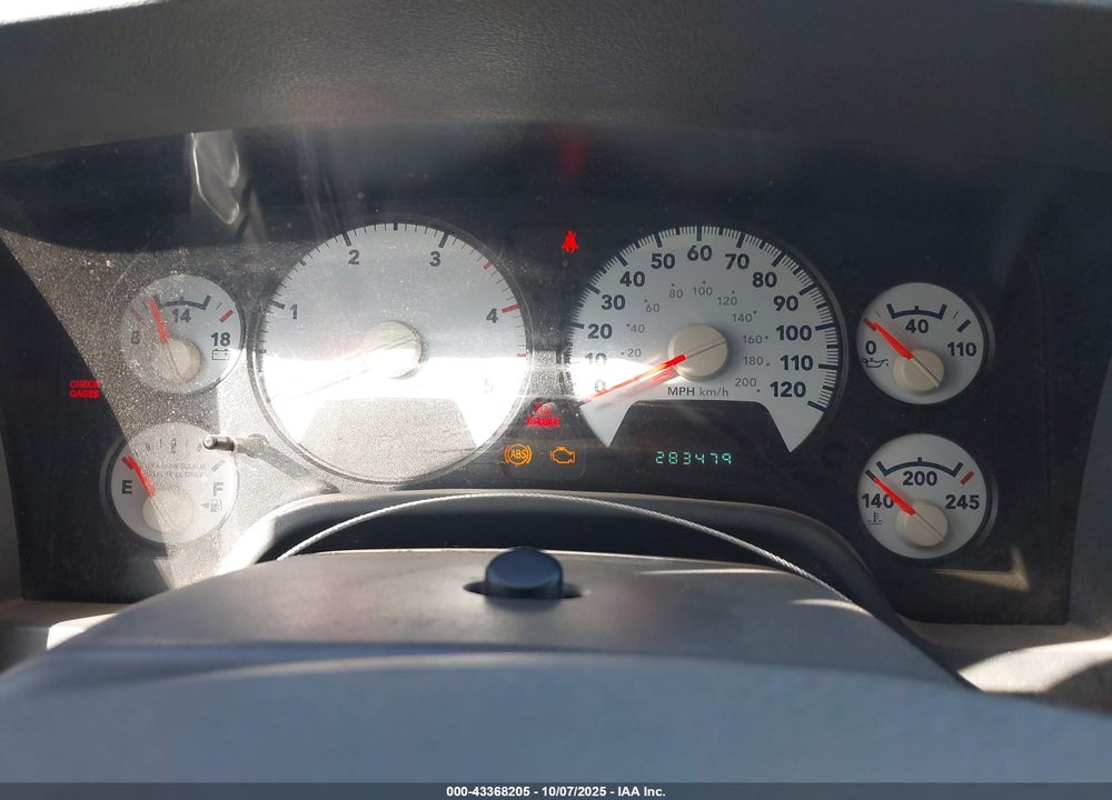 2009 DODGE RAM 2500 SLT VIN: 3D7KR28L99G529633