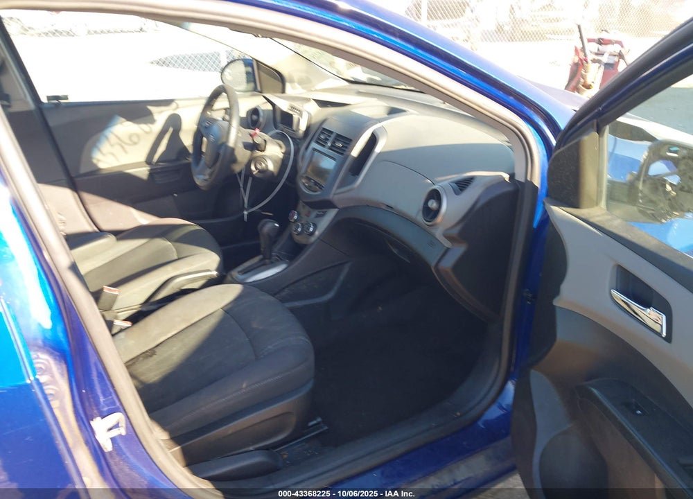 2013 CHEVROLET SONIC LT AUTO VIN: 1G1JC5SB2D4169581