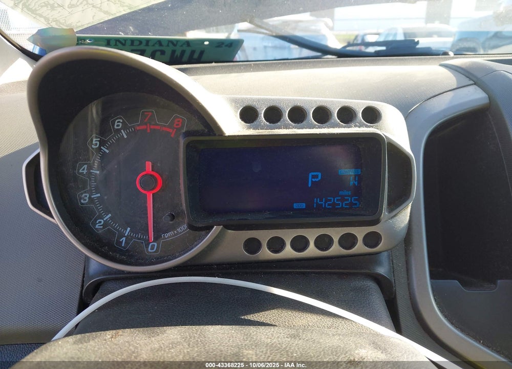 2013 CHEVROLET SONIC LT AUTO VIN: 1G1JC5SB2D4169581