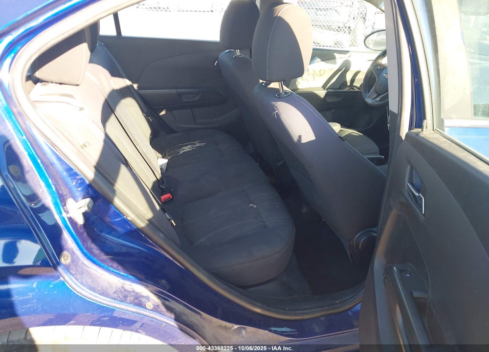 2013 CHEVROLET SONIC LT AUTO VIN: 1G1JC5SB2D4169581