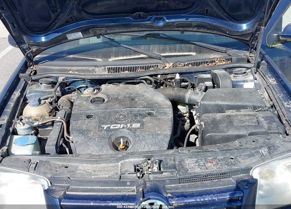 2002 VOLKSWAGEN JETTA GLS TDI VIN: 3VWSP69M22M076538