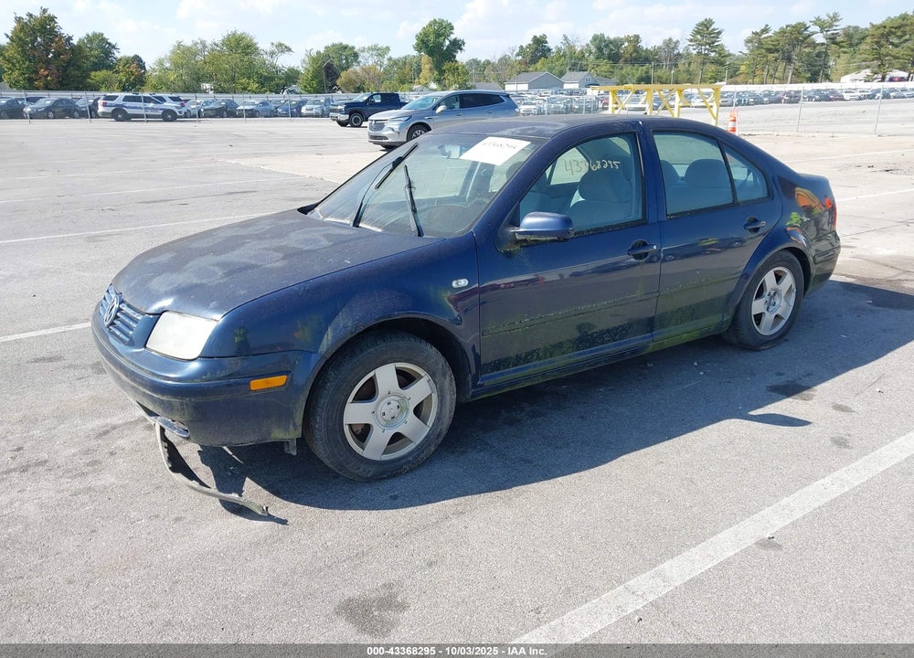 2002 VOLKSWAGEN JETTA GLS TDI VIN: 3VWSP69M22M076538
