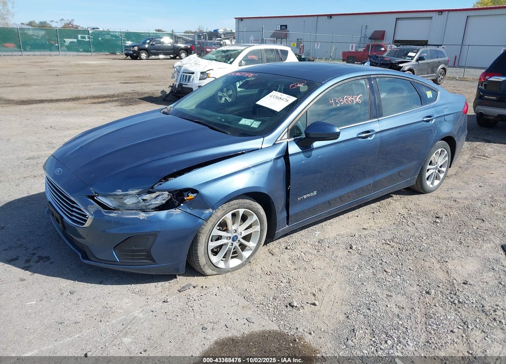 2019 FORD FUSION VIN: 3FA6P0LU8KR167798