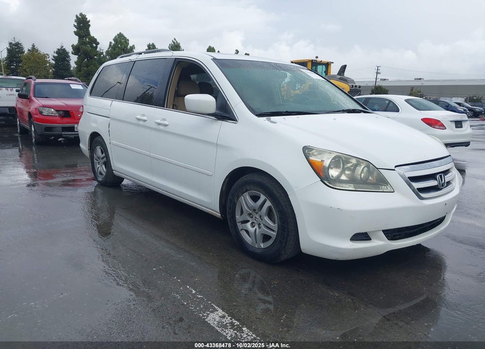 2005 HONDA ODYSSEY EX-L VIN: 5FNRL38605B045246