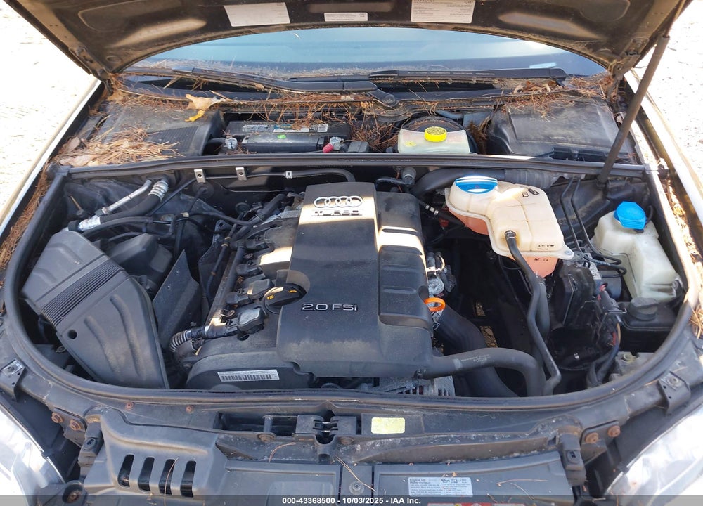 2007 AUDI A4 VIN: WAUDF78E47A016020
