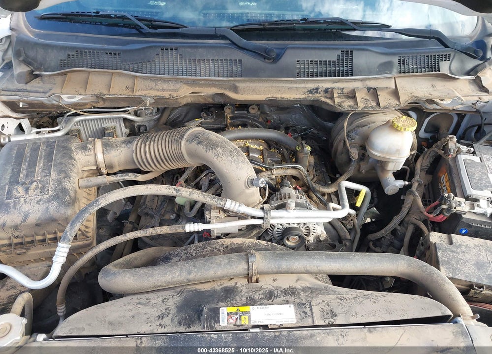 2021 RAM 1500 CLASSIC WARLOCK 4X4 5'7 BOX VIN: 1C6RR7LT1MS502058