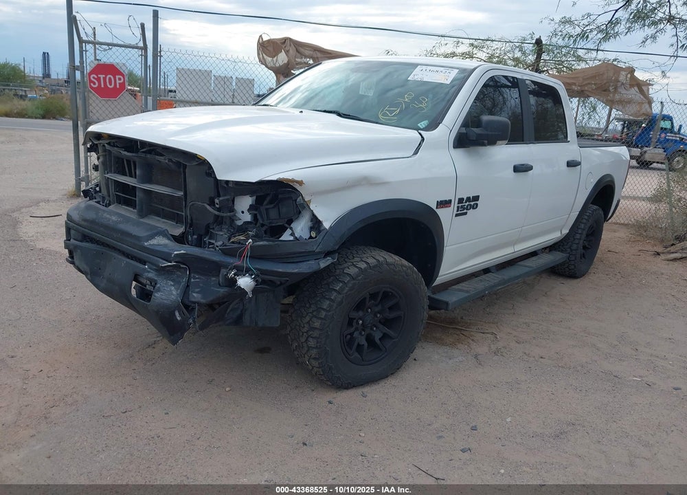 2021 RAM 1500 CLASSIC WARLOCK 4X4 5'7 BOX VIN: 1C6RR7LT1MS502058