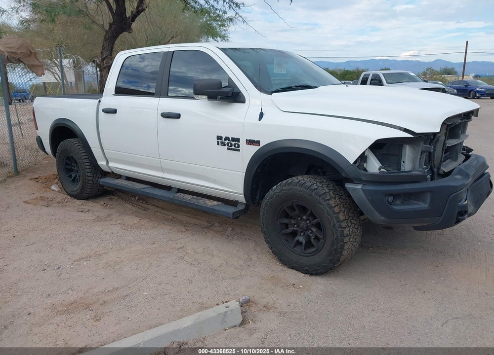 2021 RAM 1500 CLASSIC WARLOCK 4X4 5'7 BOX VIN: 1C6RR7LT1MS502058