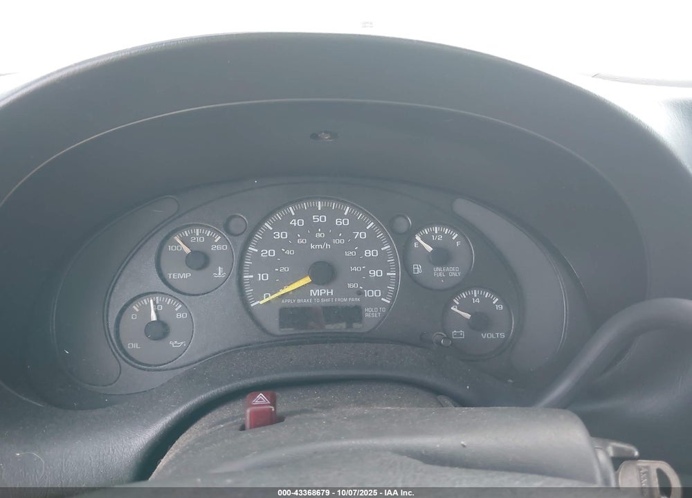1998 CHEVROLET S-10 VIN: 1GCCS1441WK258311