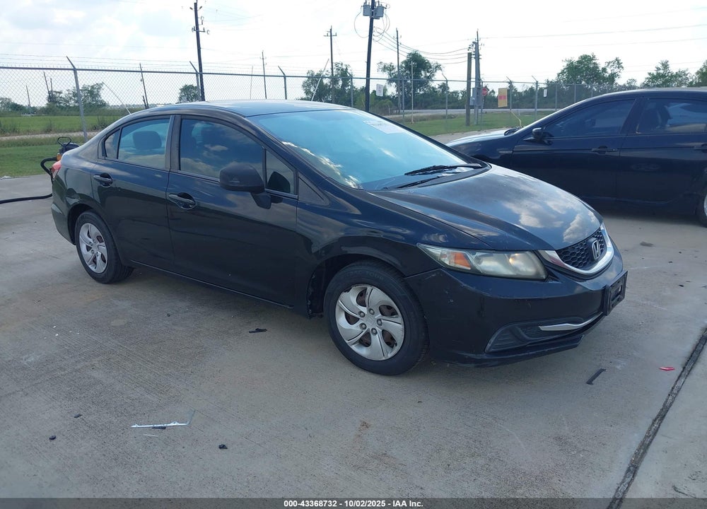 2013 HONDA CIVIC LX VIN: 2HGFB2F58DH558376