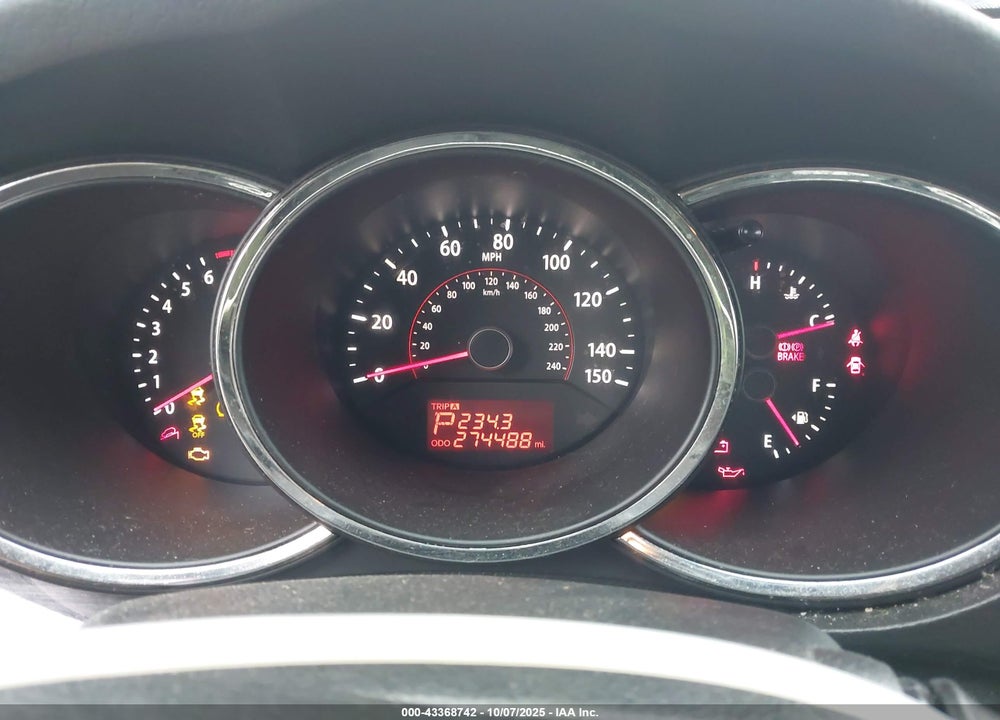 2012 KIA SORENTO VIN: 5XYKT3A1XCG197007