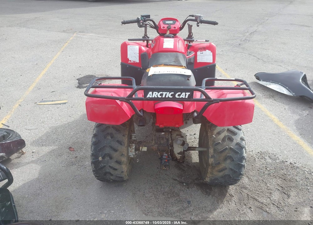 2008 KYMCO USA INC KYMCO ATV VIN: RFB08ATV38K6A0239