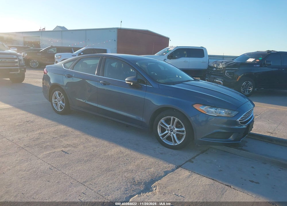 2018 FORD FUSION SE VIN: 3FA6P0HDXJR158494