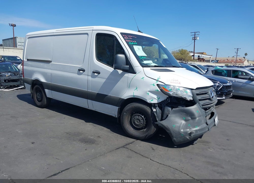 2025 MERCEDES-BENZ SPRINTER 2500 STANDARD ROOF 4-CYL DIESEL VIN: W1Y4KBHY4ST208171