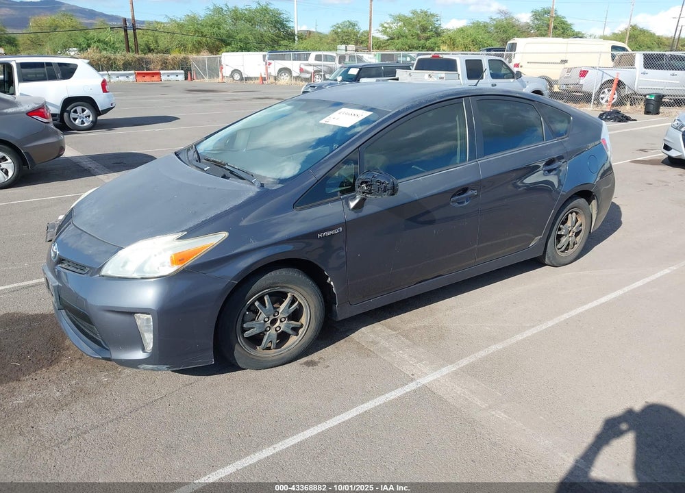 2013 TOYOTA PRIUS VIN: JTDKN3DUXD1660460