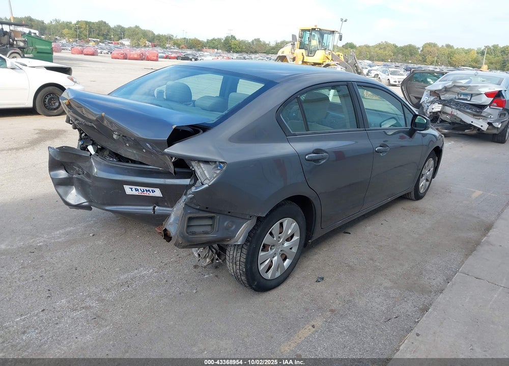 2012 HONDA CIVIC LX VIN: 19XFB2F58CE076385