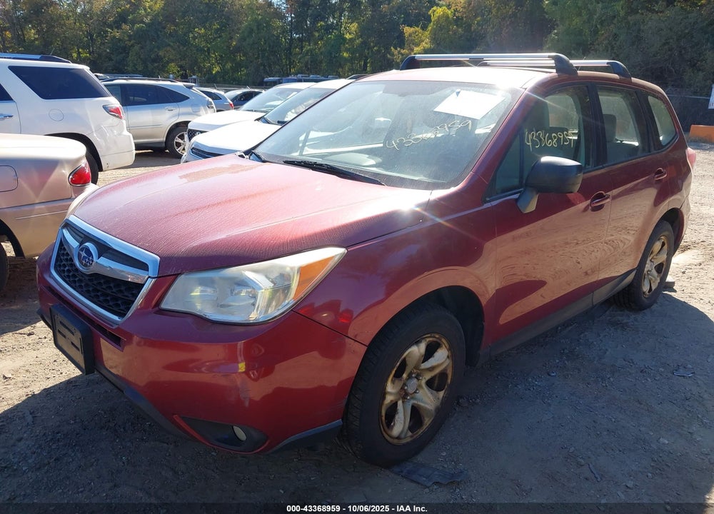 2014 SUBARU FORESTER 2.5I VIN: JF2SJAAC0EH488137