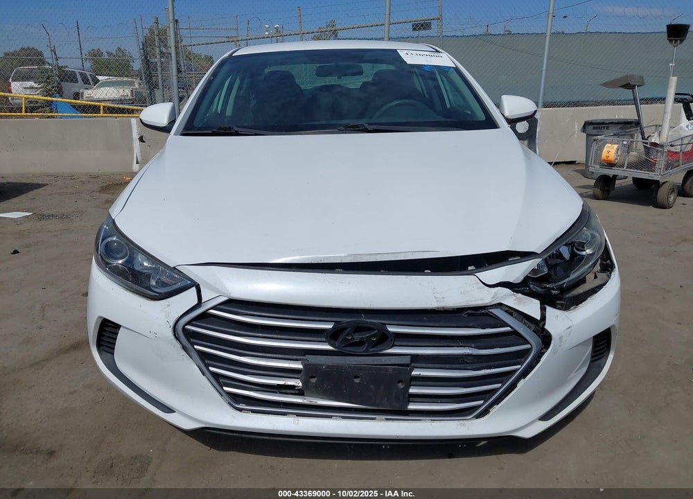 2018 HYUNDAI ELANTRA VIN: 5NPD74LF9JH327280