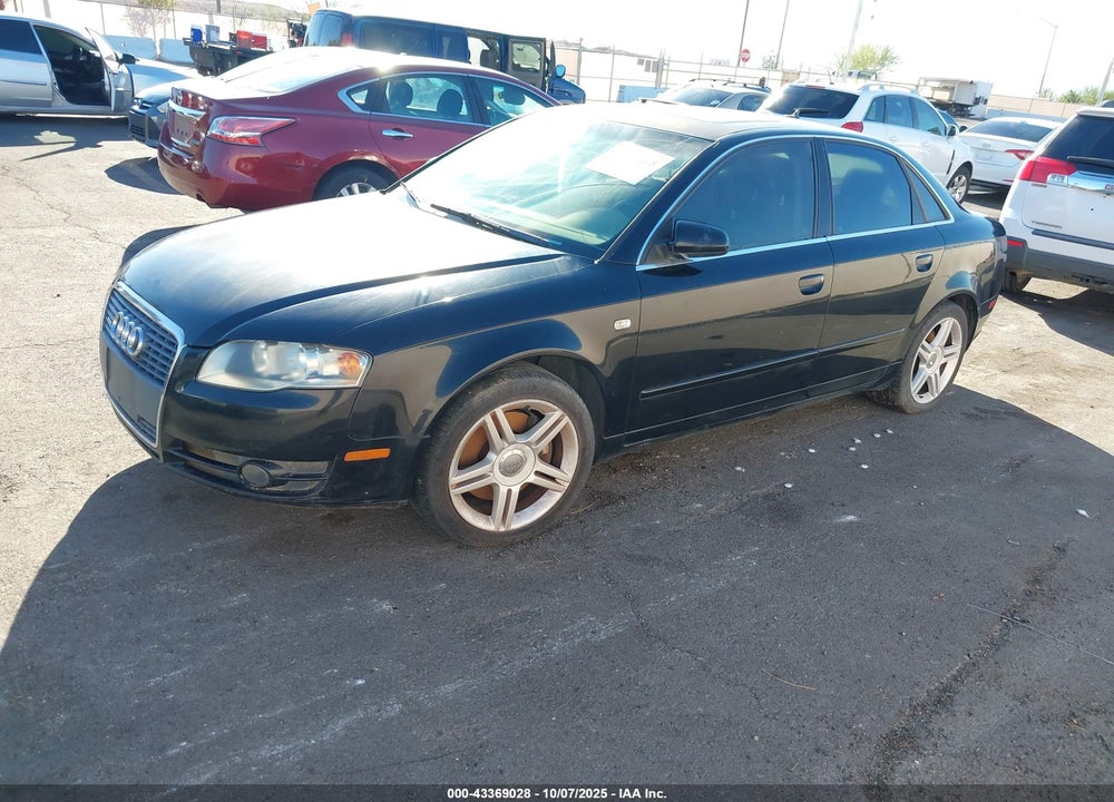 2007 AUDI A4 VIN: WAUDF78E67A063243