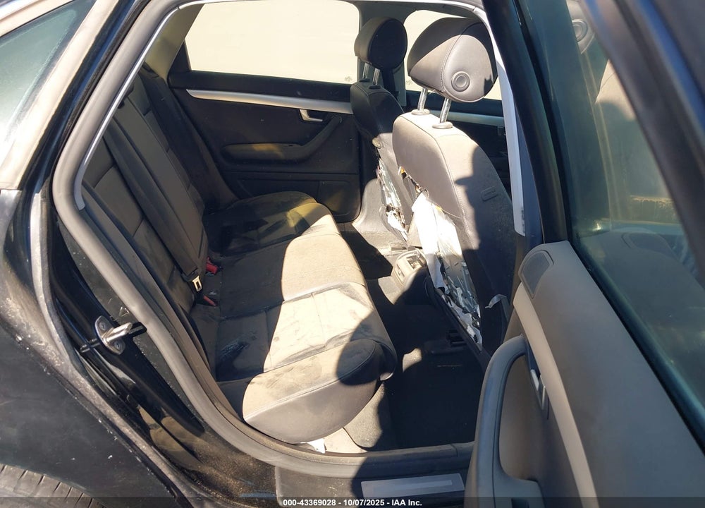 2007 AUDI A4 VIN: WAUDF78E67A063243