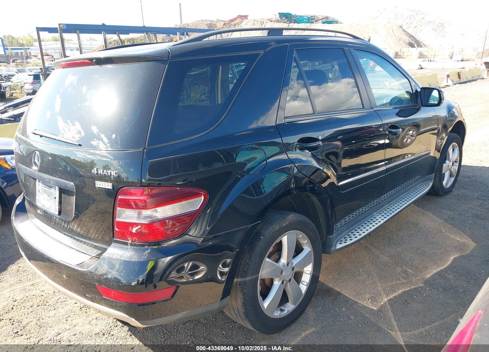 2009 MERCEDES-BENZ ML-CLASS VIN: 4JGBB86E69A490709